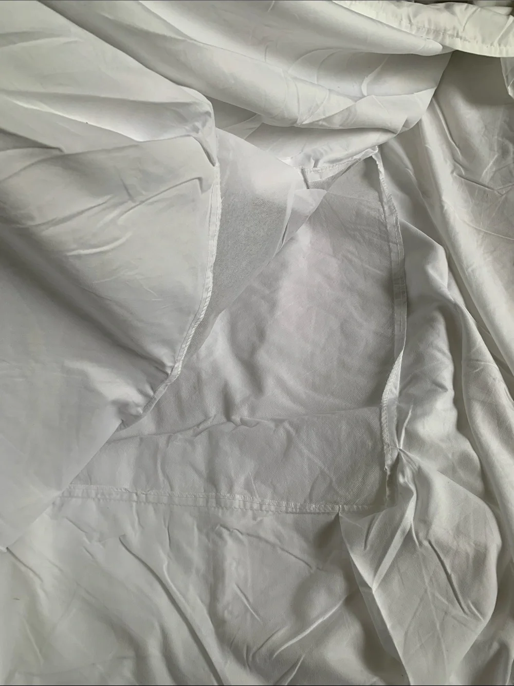 Crisp White Mattress skirt - Home Bedding